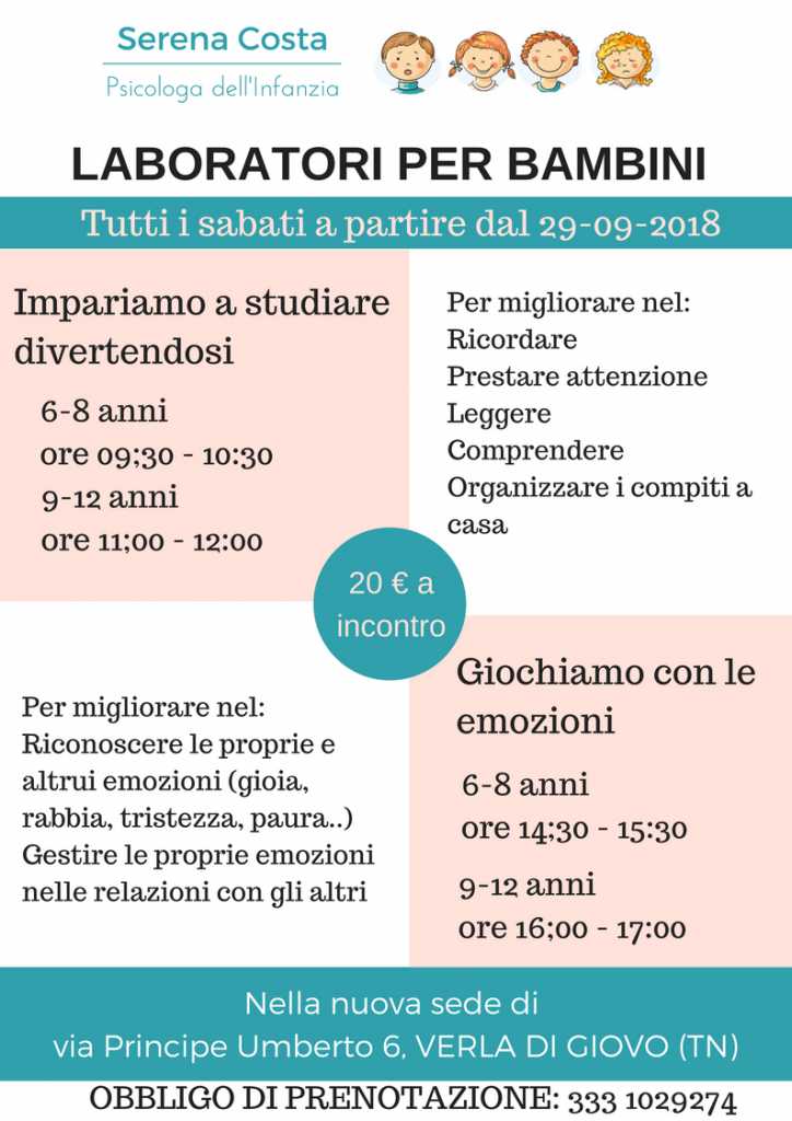 laboratori per bambini