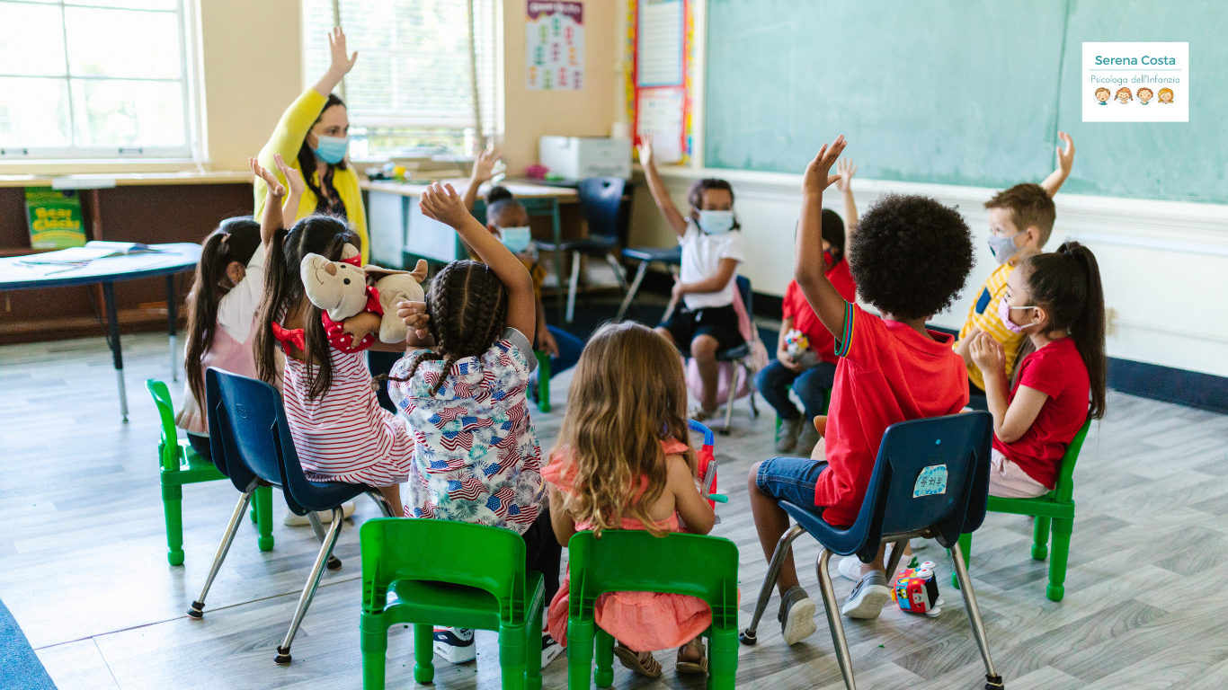 bambini in classe