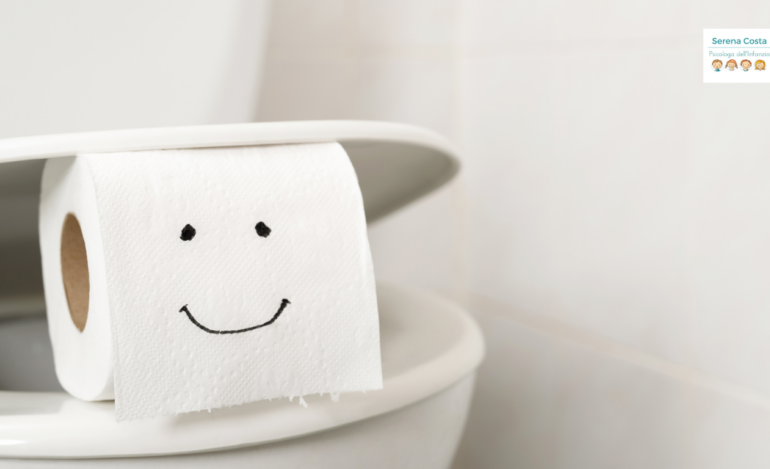 Farà cacca nel wc ma prima